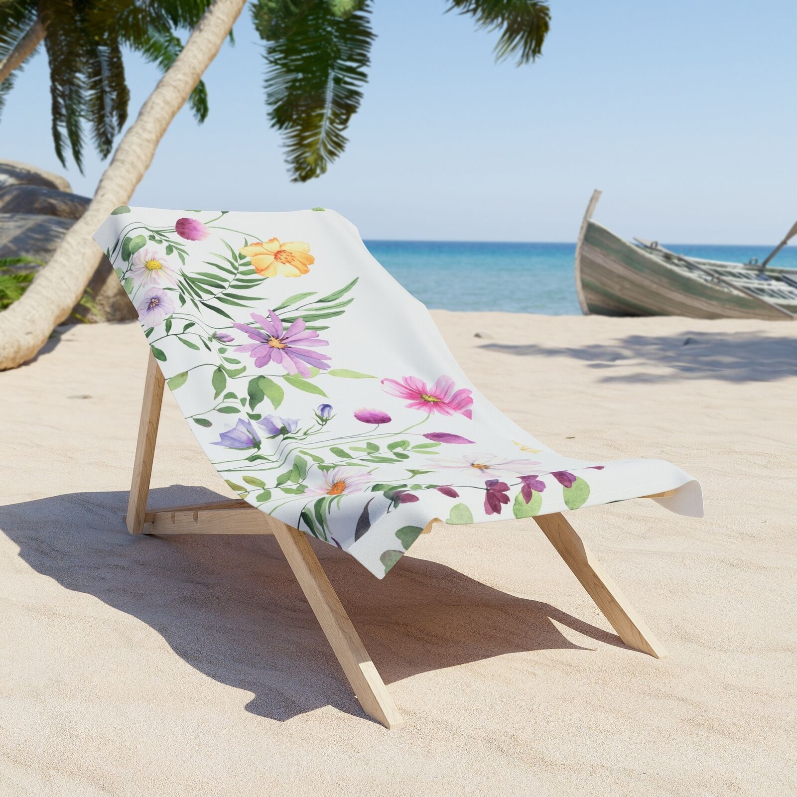 Wildflowers at the Beach Towel