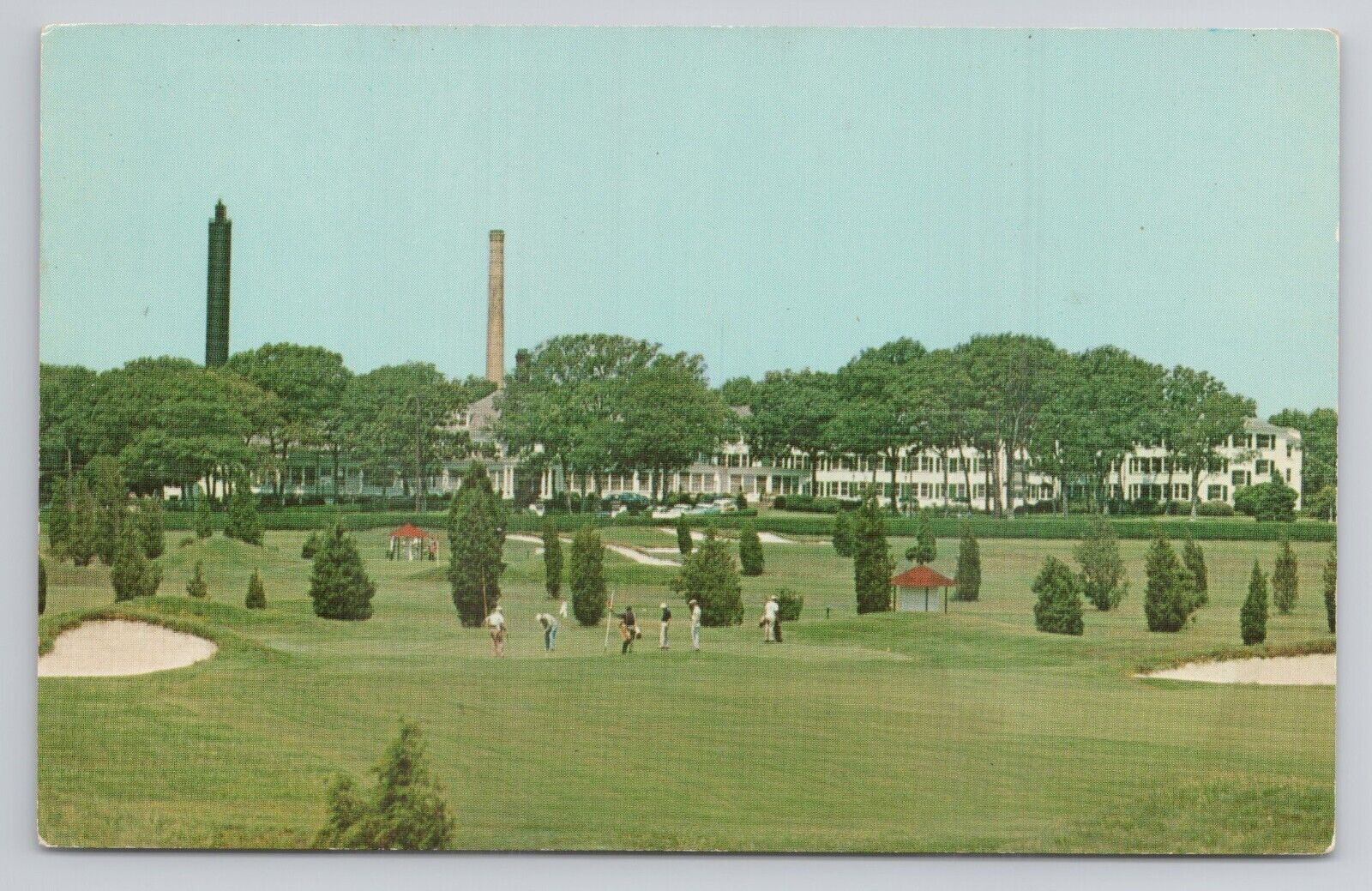 Postcard Seaview Country Club Absecon New Jersey