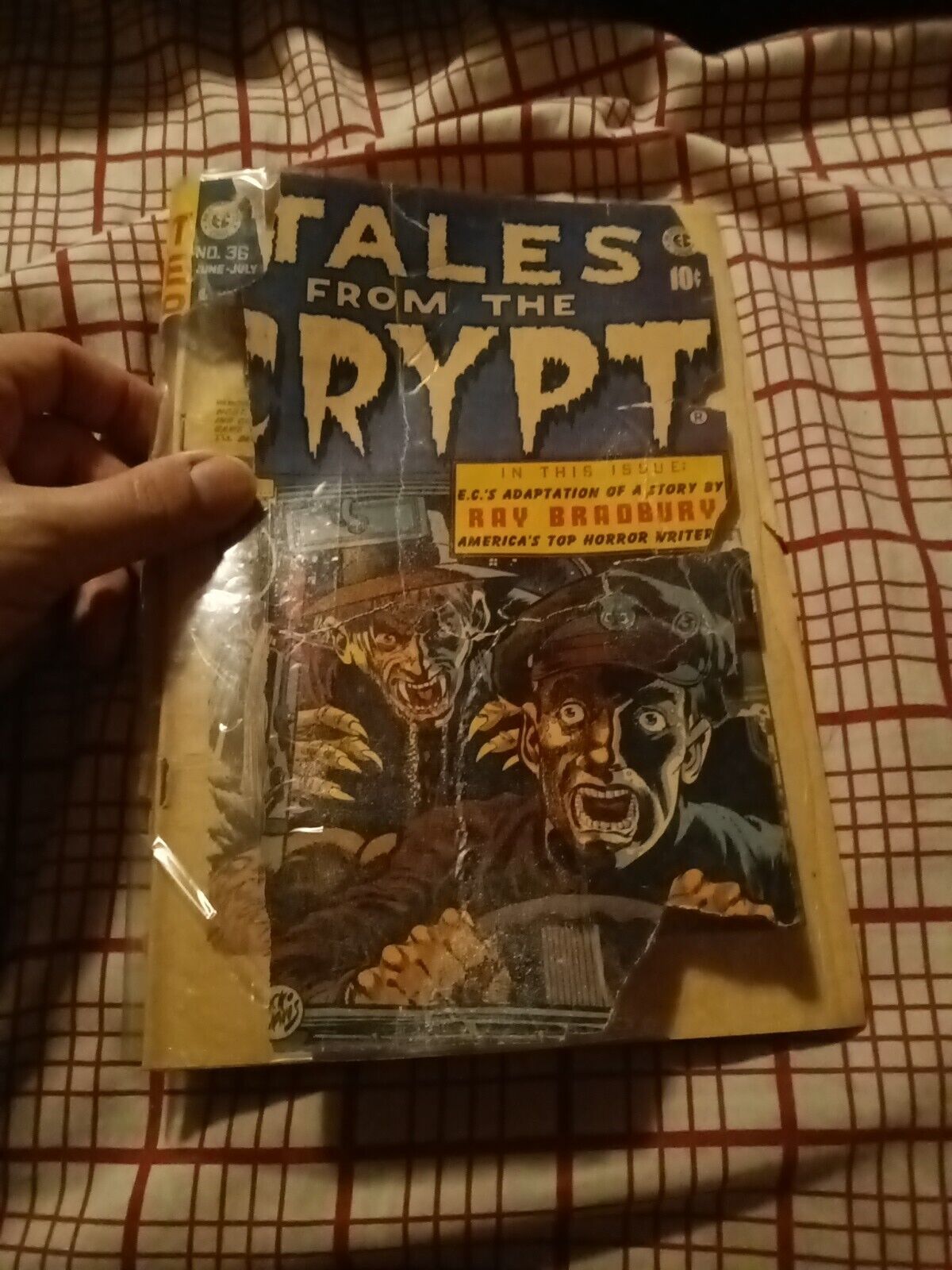 Tales From The Crypt #36 Golden Age EC Comics 1953 Pre Code Jack Davis Horror Cv