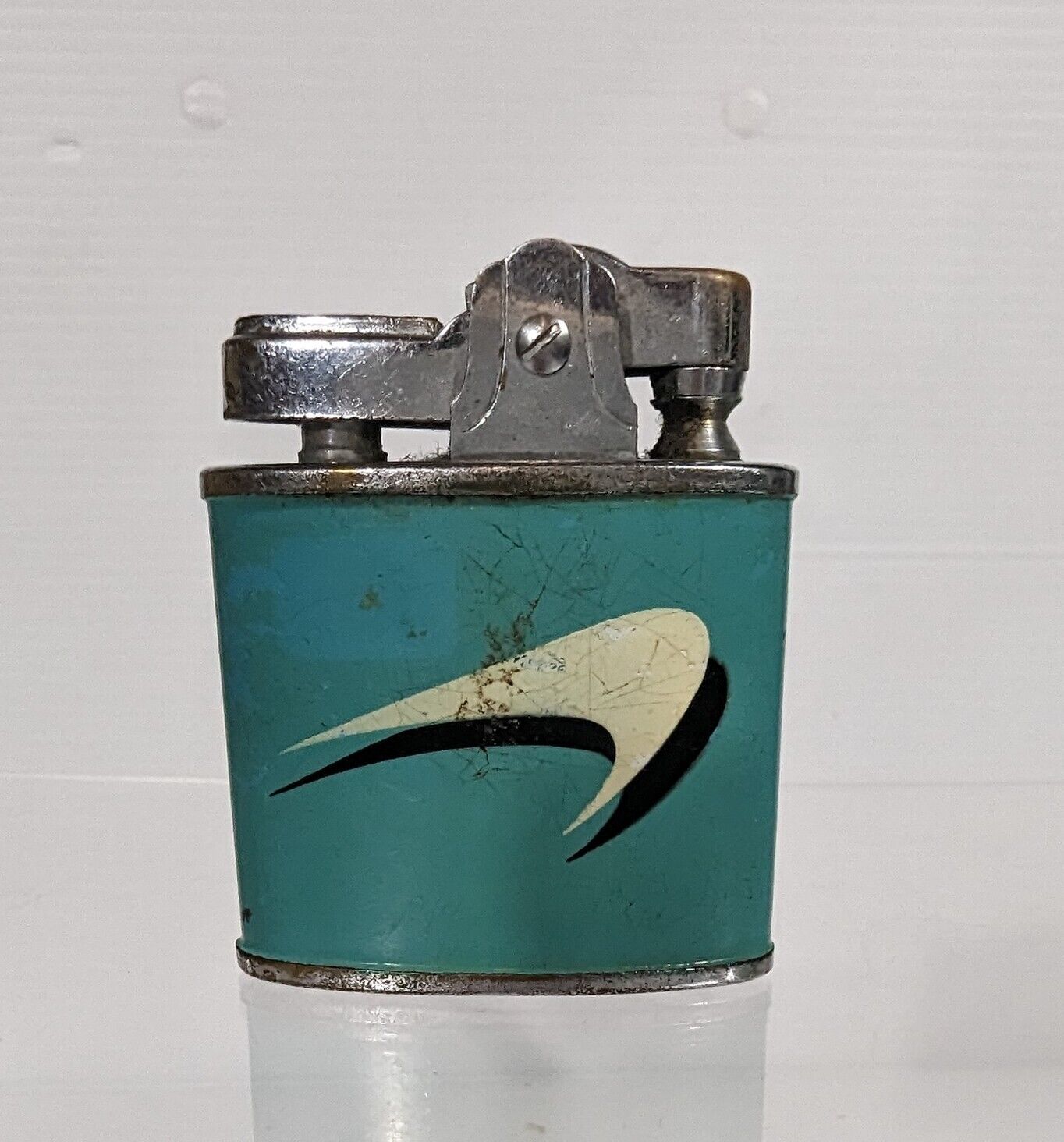 Vtg 1960'S Newport Cigarette Omega Super Lighter Has The Newport Swoosh Untested