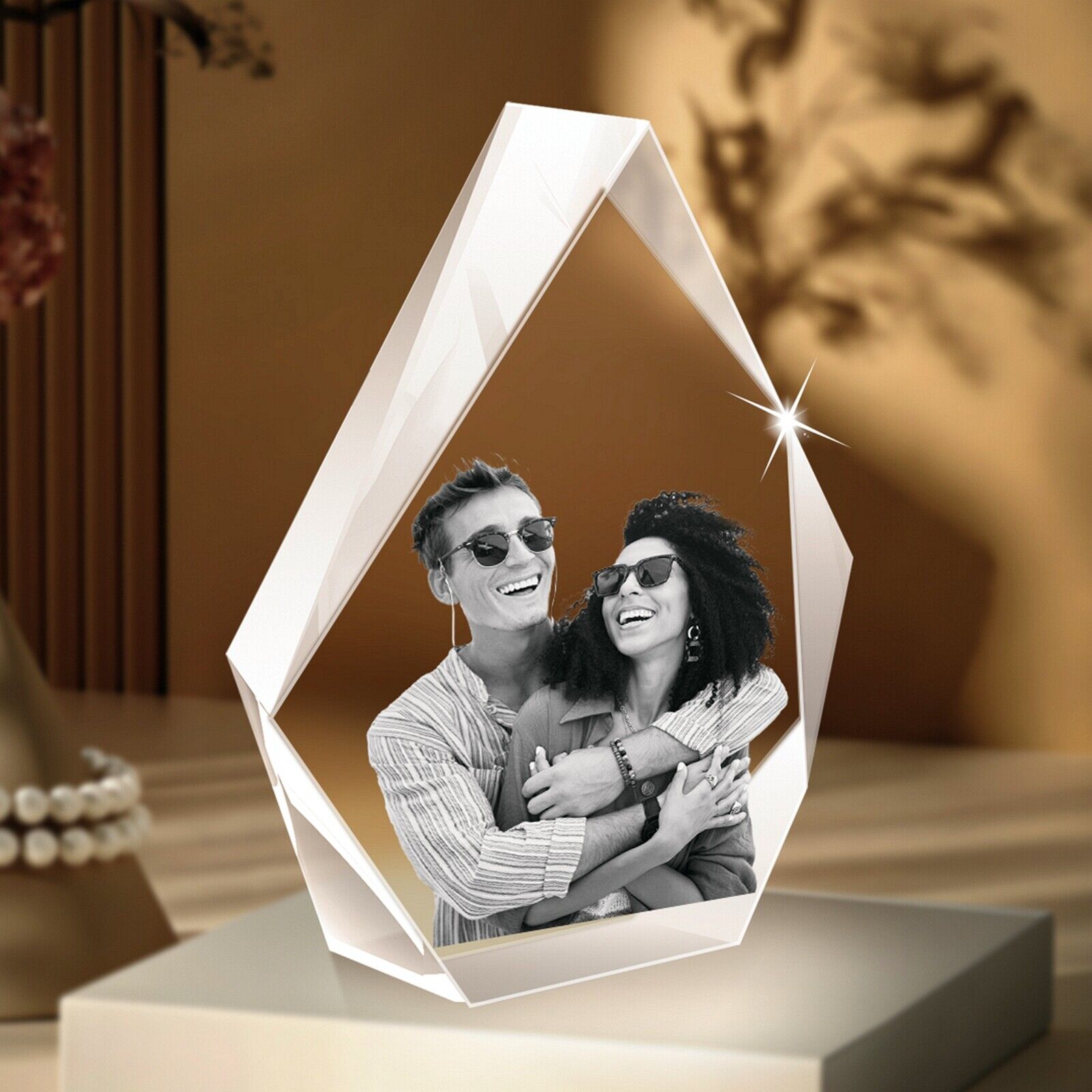 Personalised 3D Crystal Iceberg Gift Ideas, Unique Gift For Birthday Anniversary