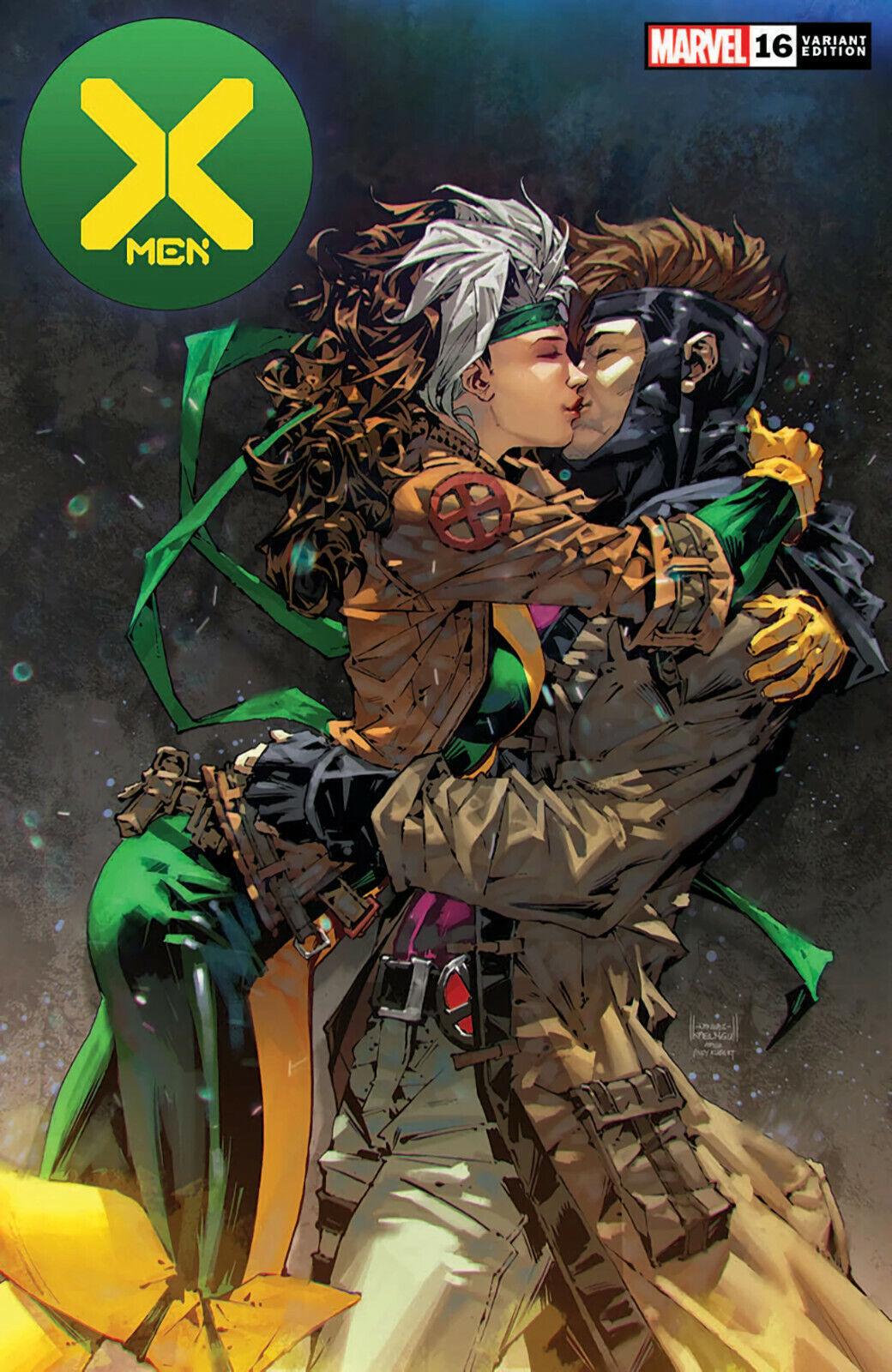 X-MEN #16 (KAEL NGU ROGUE/GAMBIT EXCLUSIVE VARIANT) COMIC BOOK ~ Marvel Comics