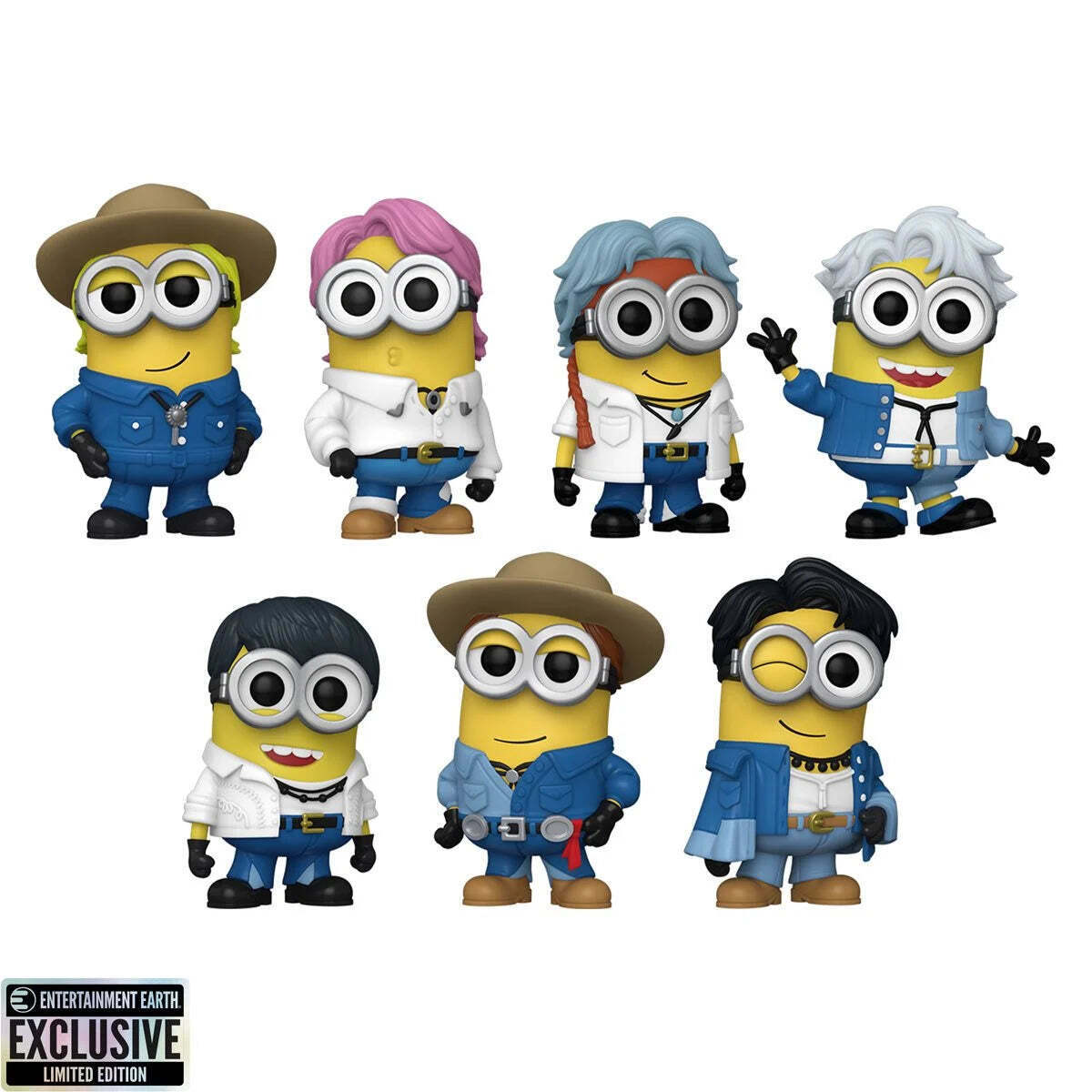 *Preorder/See Descr* - Despicable Me 4 Minions x BTS Funko Pop 7-Pack - EE Excl