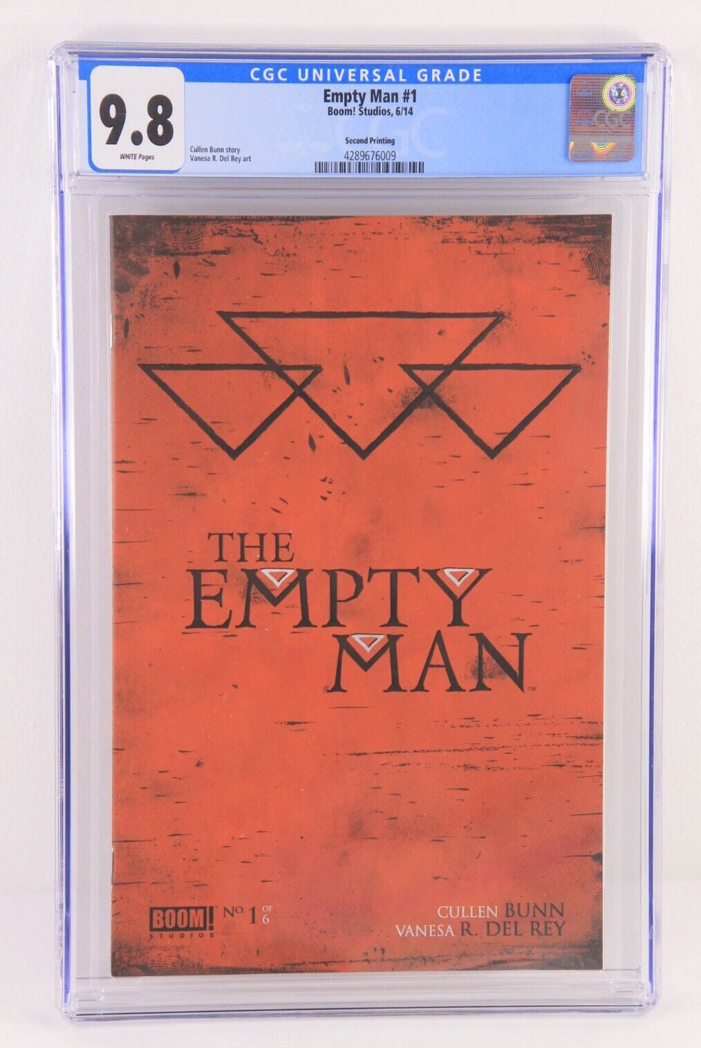 The Empty Man #1 2nd Printing CGC 9.8 2014