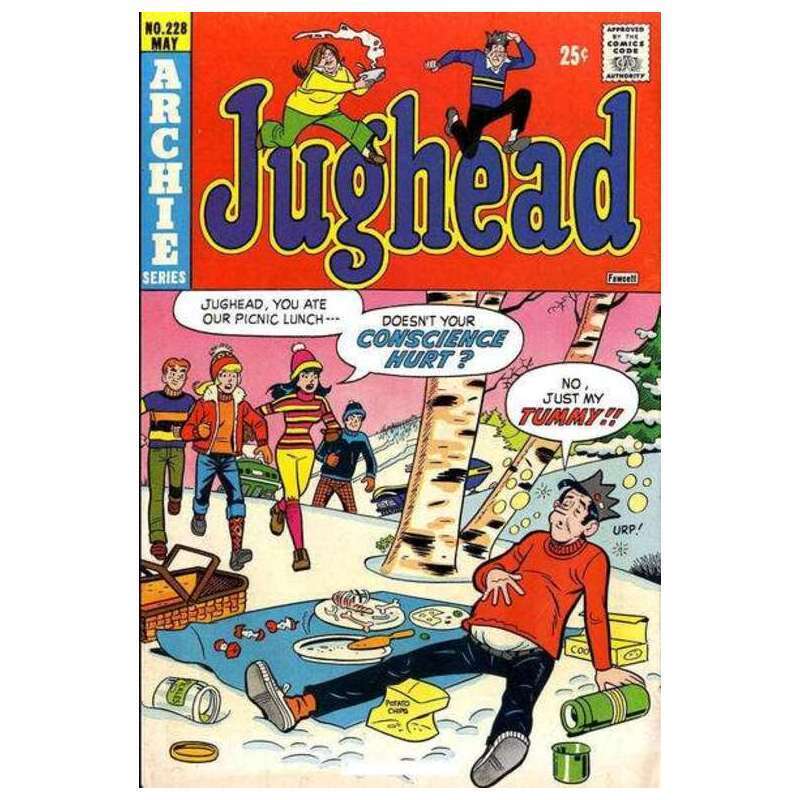 Jughead #228  - 1965 series Archie comics Fine Full description below [o;