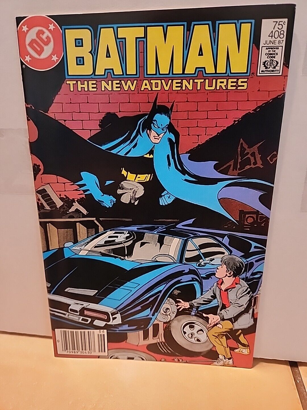BATMAN 408 1987 DC COMICS- NEWSSTAND 