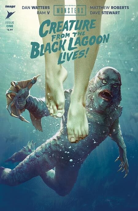 UNIVERSAL MONSTERS CREATURE FROM THE BLACK LAGOON LIVES #1 - B *4/24/24 PRESALE