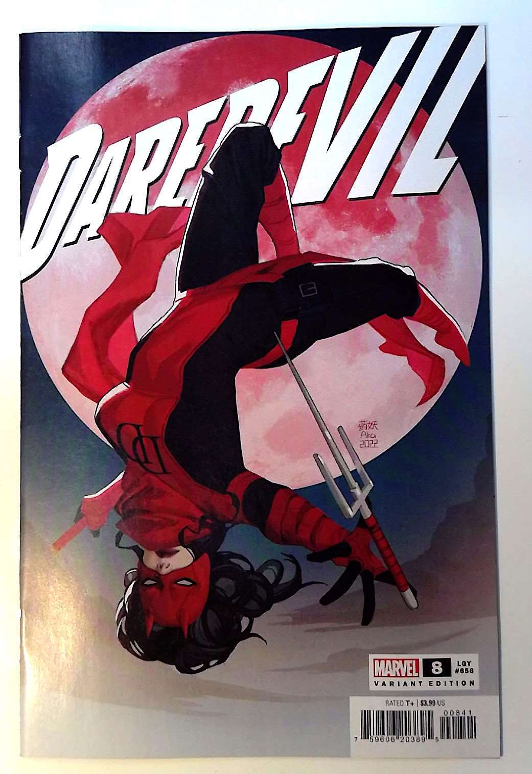 Daredevil #8 d Marvel (2023) Limited 1:25 Incentive Variant 1st Print Comic Book
