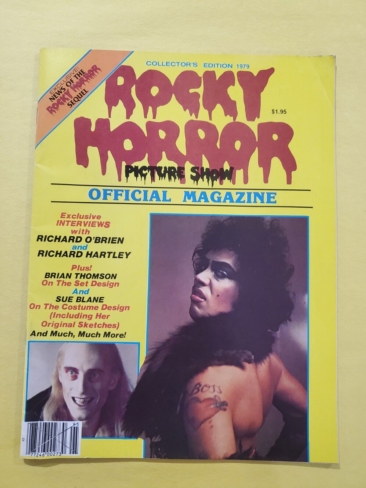 VINTAGE 1979 The Rocky Horror Picture Show OFFICIAL MAGAZINE