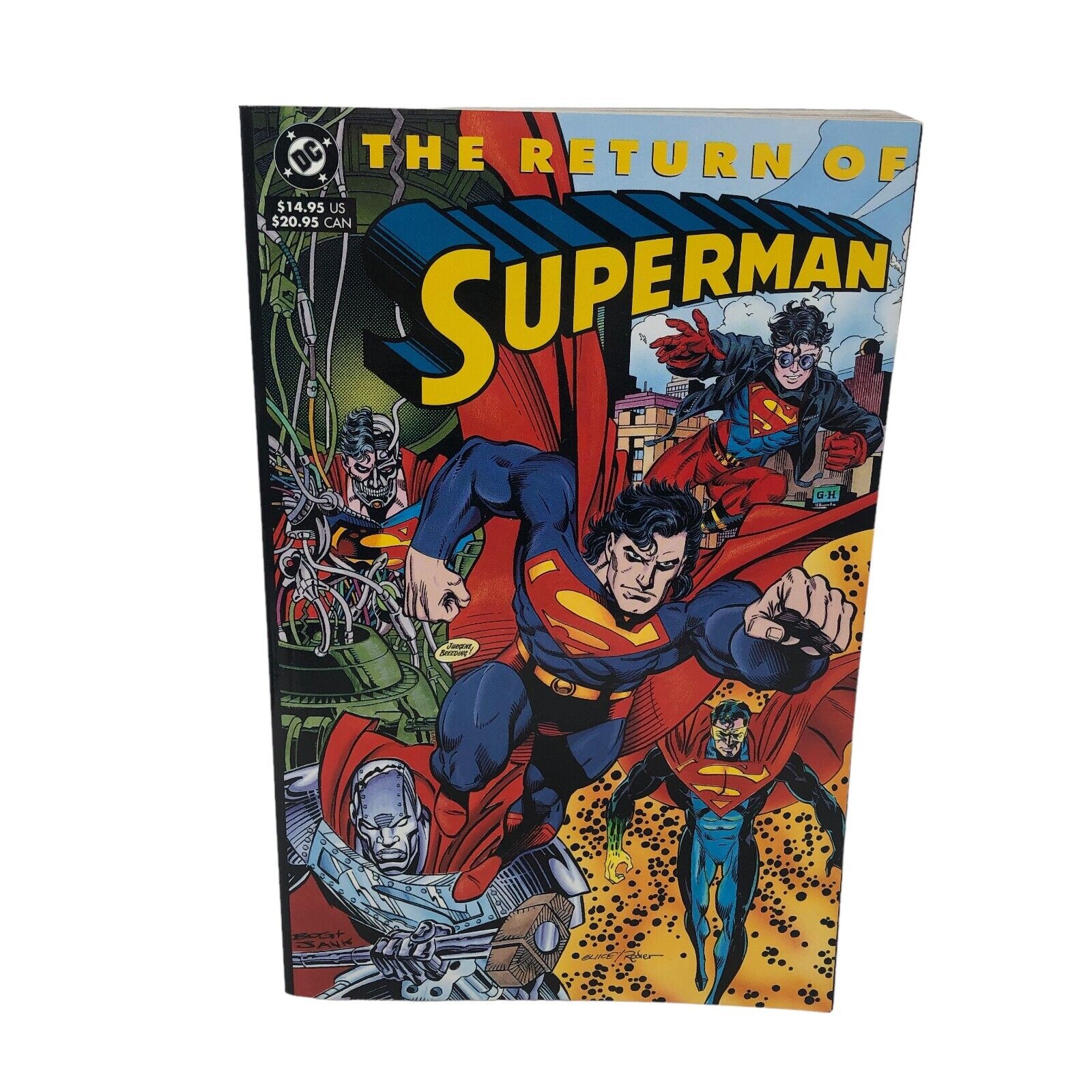 The Return of Superman Paperback By Dan Jurgens DC Comics Kesel