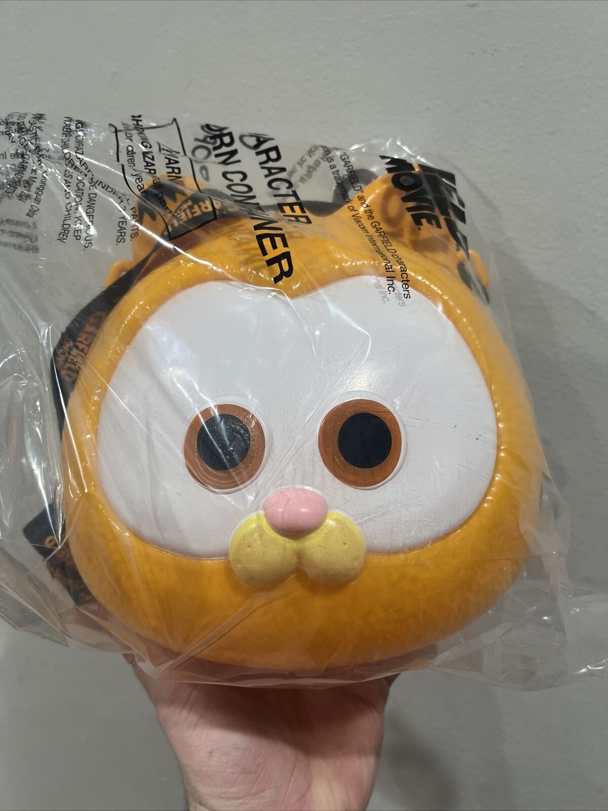 Garfield Collectible Popcorn Head