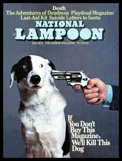 National Lampoon Kill Dog Magnetic Poster Canvas Print Fridge Magnet 6x8 Large