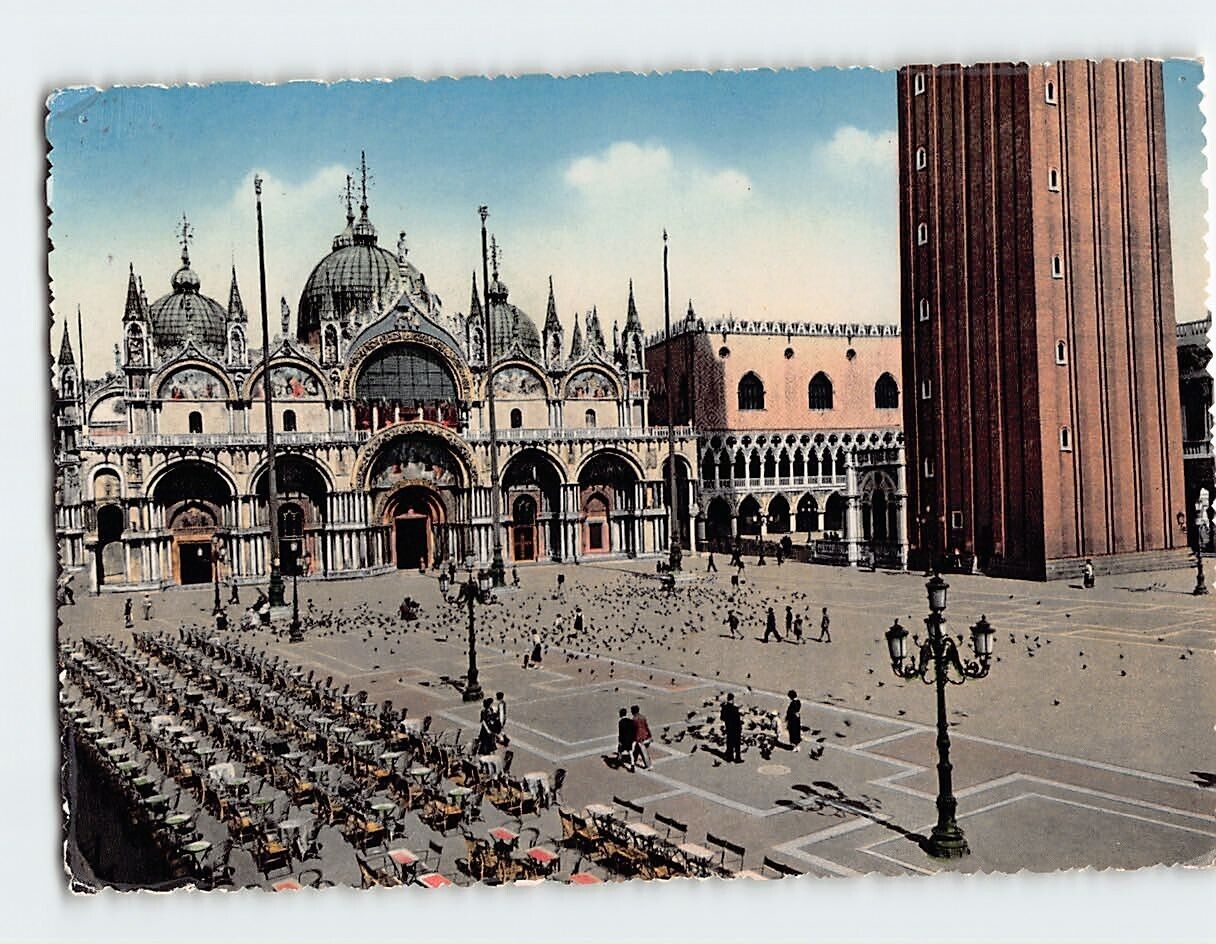 Postcard The Basilica of St. Mark, Venice, Italy