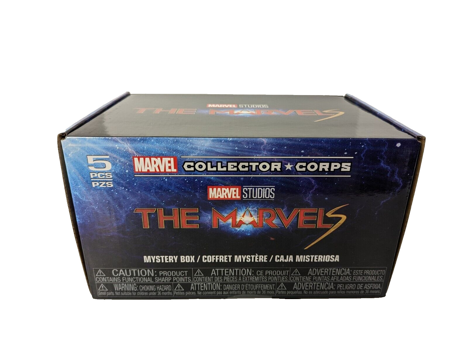 New Funko Pop The Marvels Marvel Collector Corps Box Size L