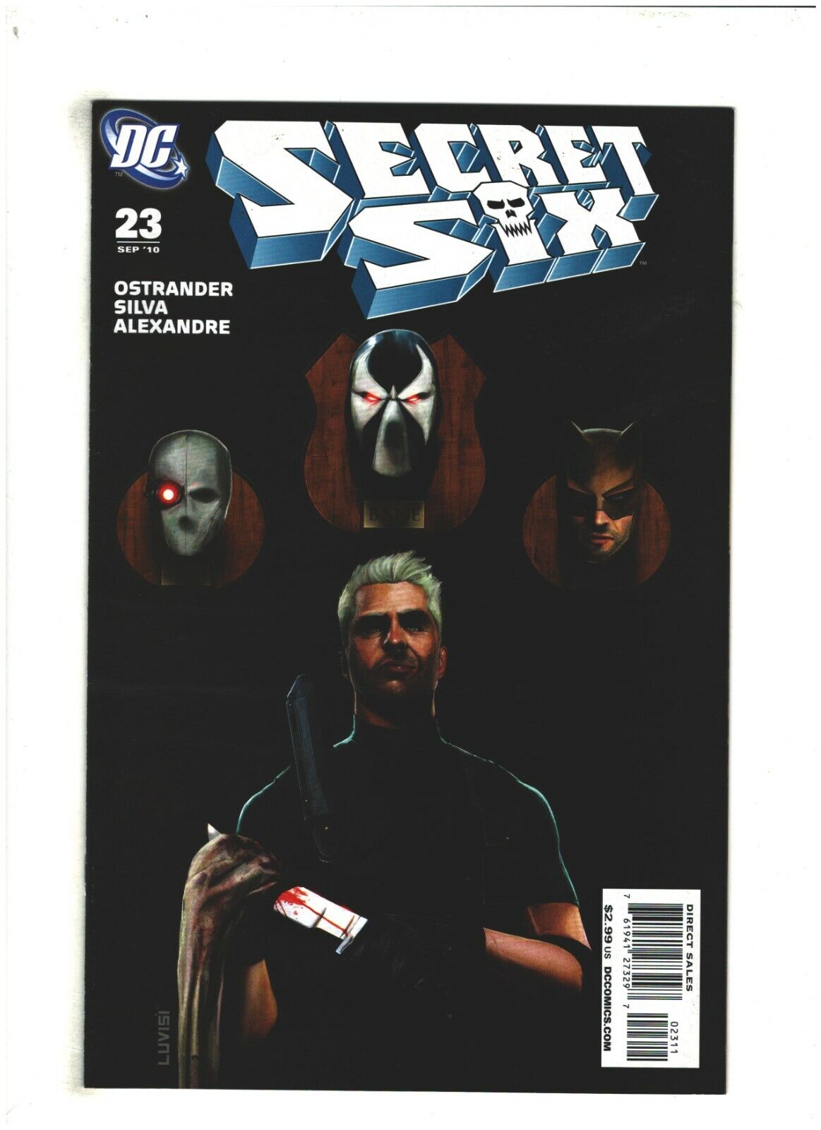 Secret Six #23 NM- 9.2 DC Comics 2010 Deadshot & Bane 