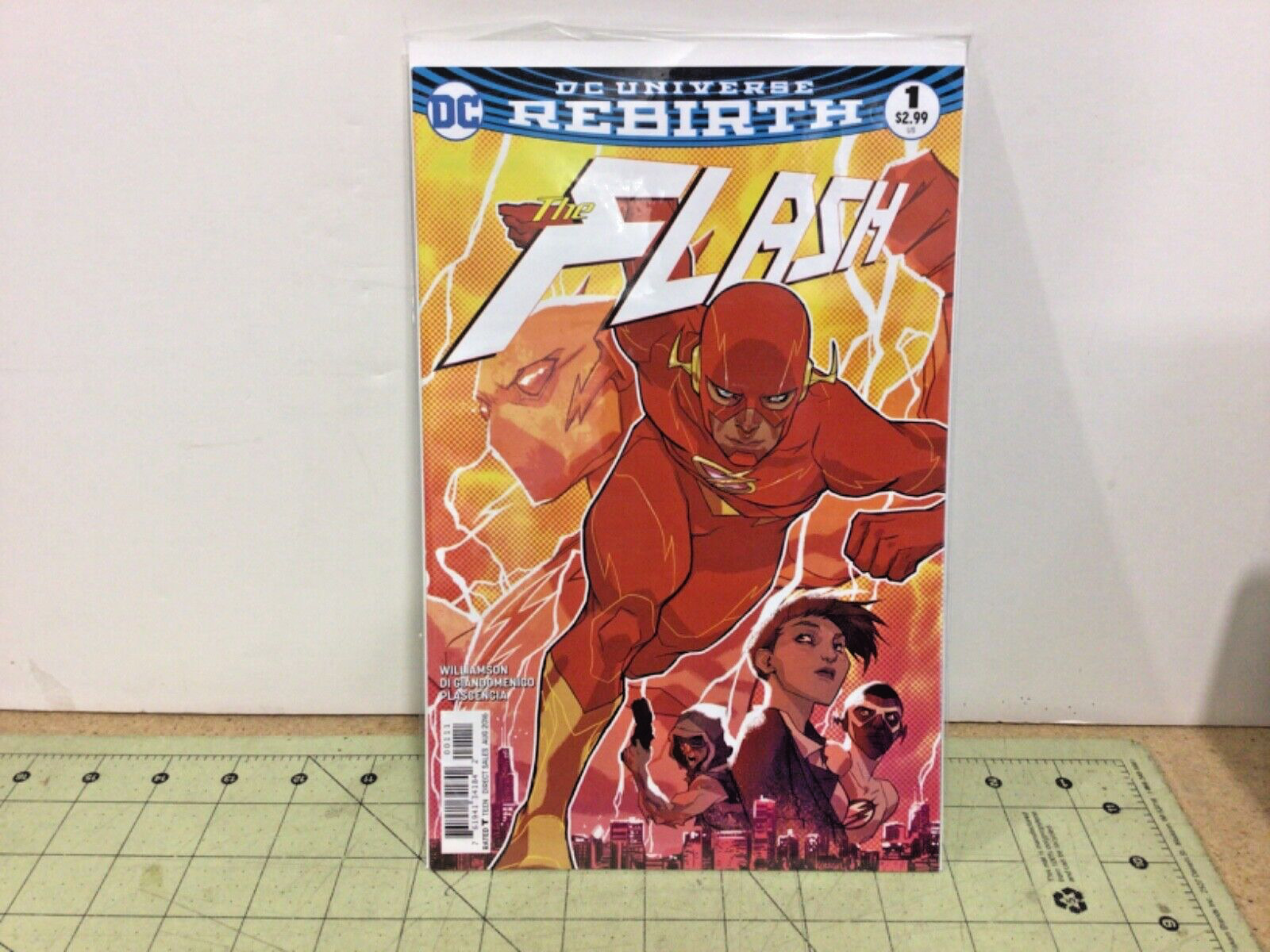 DC Universe Rebirth The Flash #1 comic direct sales copy unread