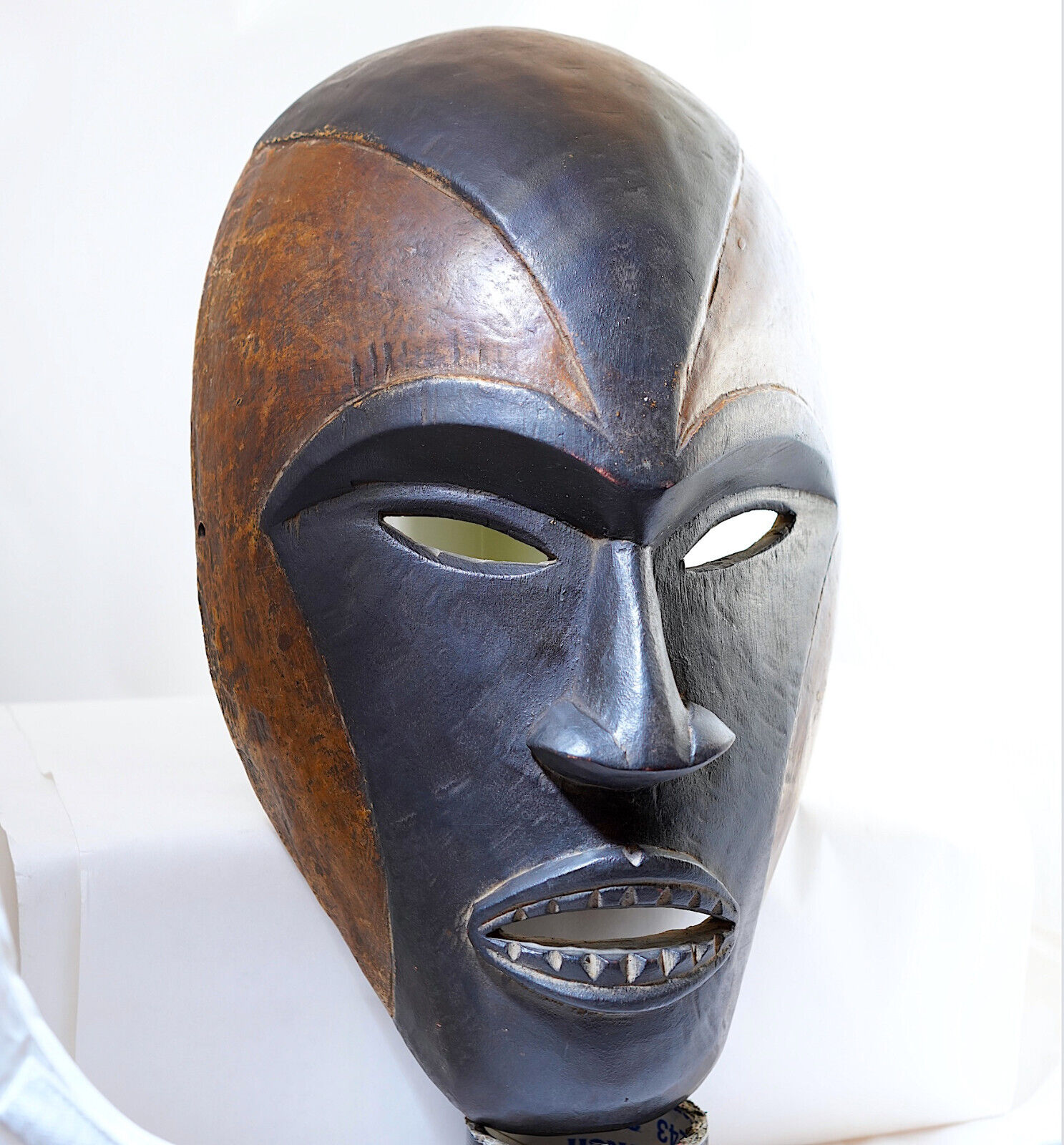 African Wooden Tribal Wall Art Mask Traditional Vintage Handcrafted large