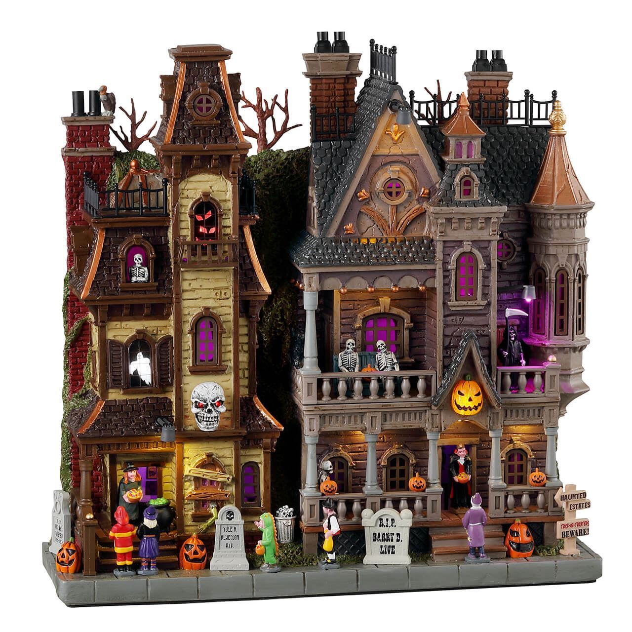 Lemax Spooky Town Halloween Village Haunted Estates 35016-LEMAX