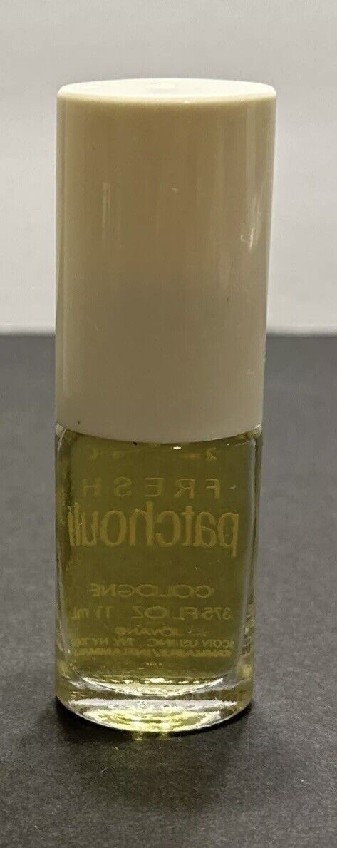Rare Vintage Jovan Fresh Patchouli Cologne NOS .375 Oz 11 ml COTY NY