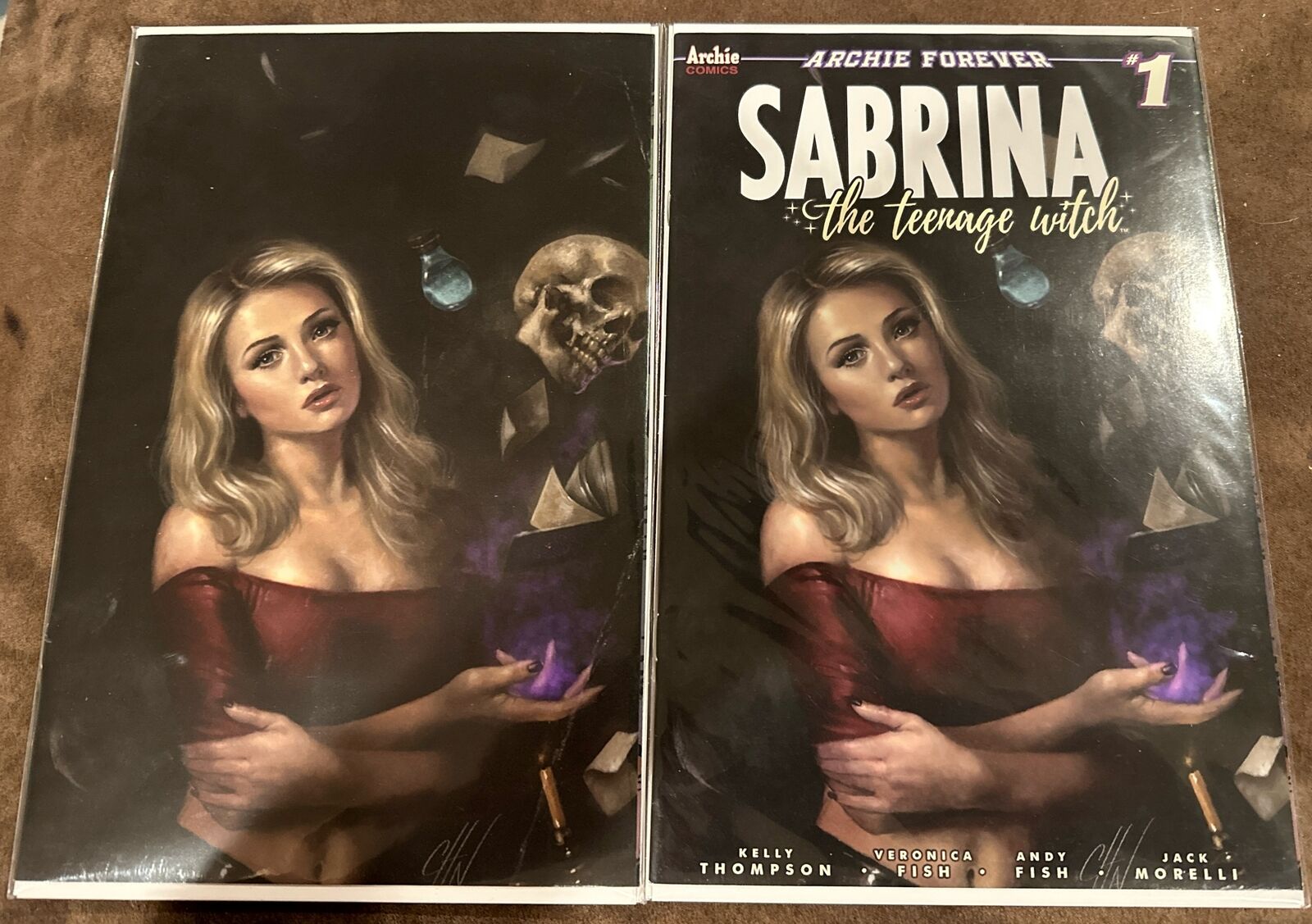 SABRINA: THE TEENAGE WITCH #1- Carla Cohen COMICXPOSURE Exclusive Variant Set