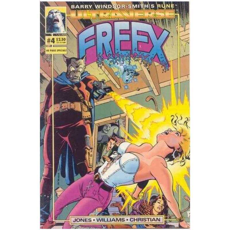 Freex #4 in Near Mint minus condition. Malibu comics [s\