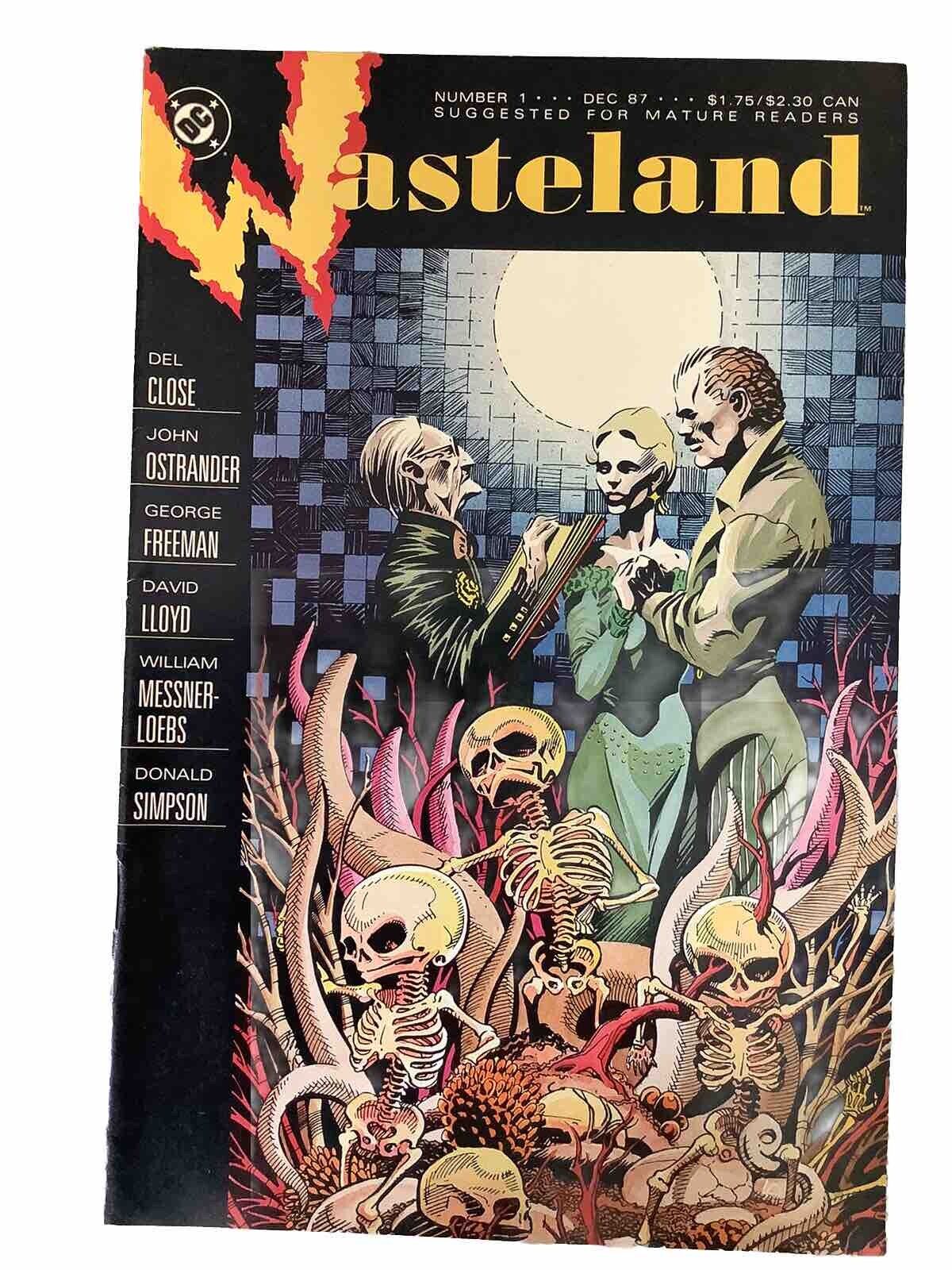 Wasteland 1 DC 1987 Comic Book