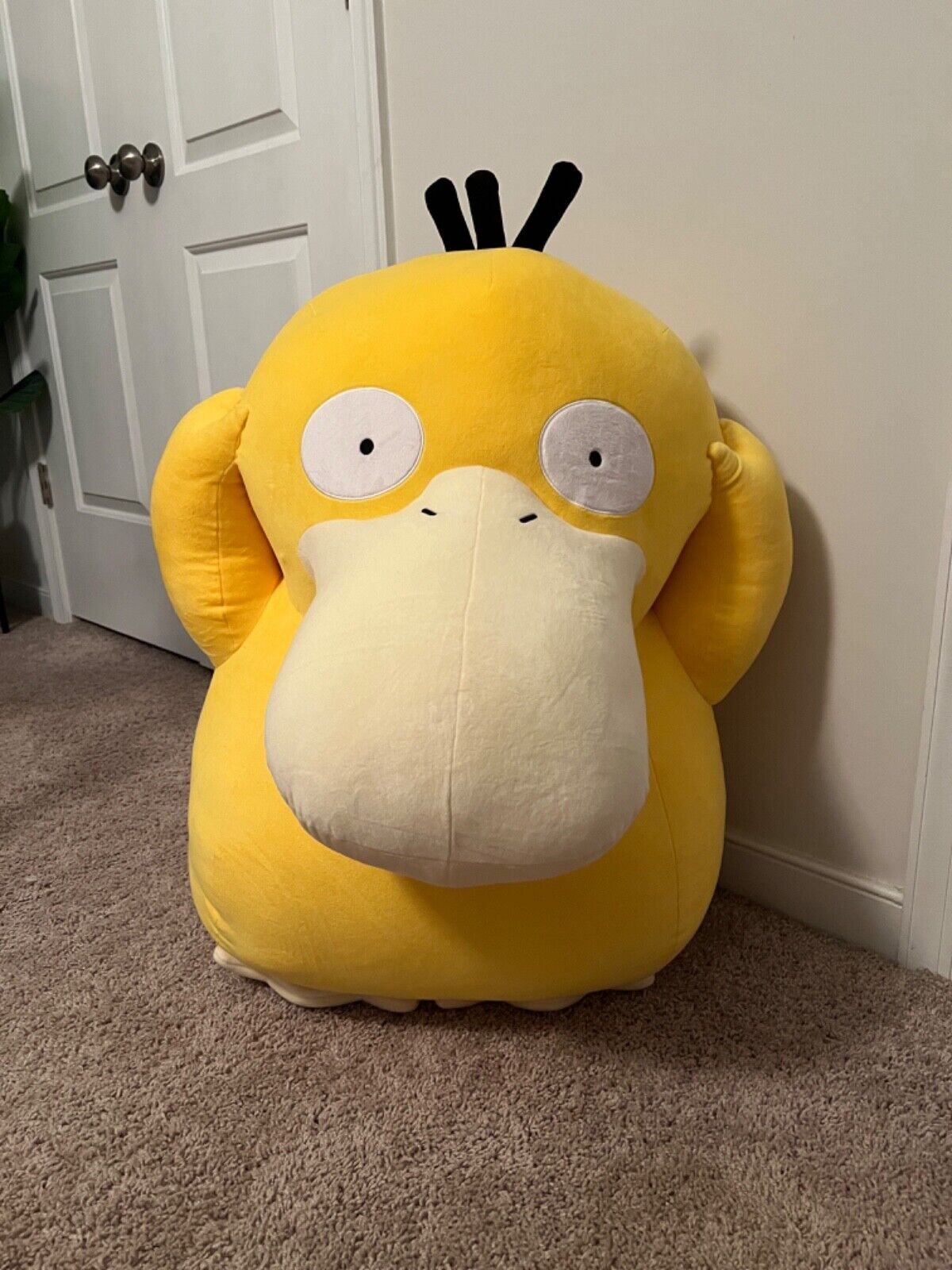 Pokemon Center Limited Edition Life Size Psyduck plush doll 31 inch 31