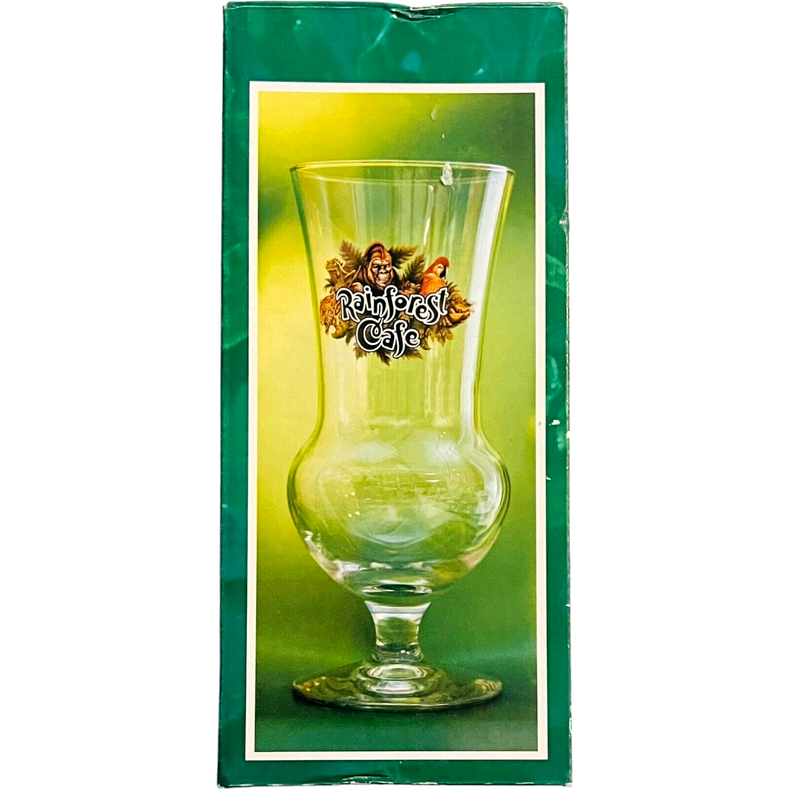 Rainforest Cafe Glass in Original Packaging / NEW