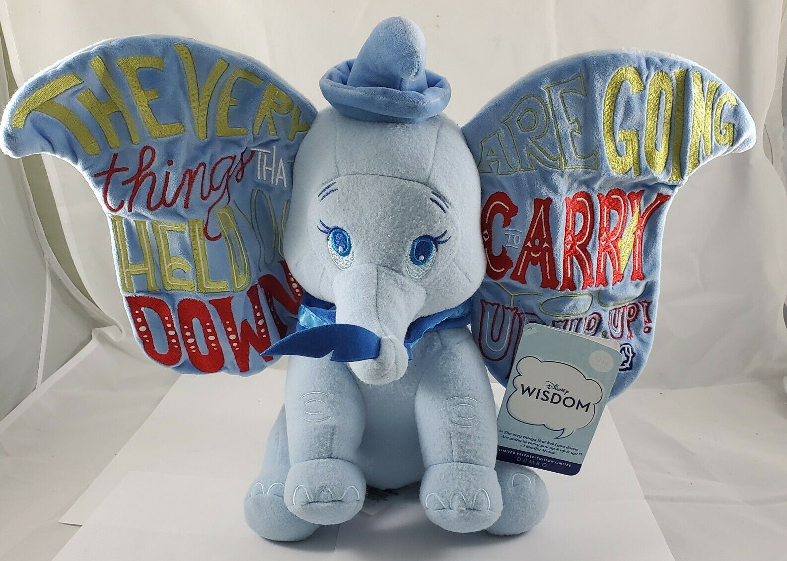 Disney Dumbo Plush  Wisdom Collection Dumbo Elephant  Disney  Limited Release