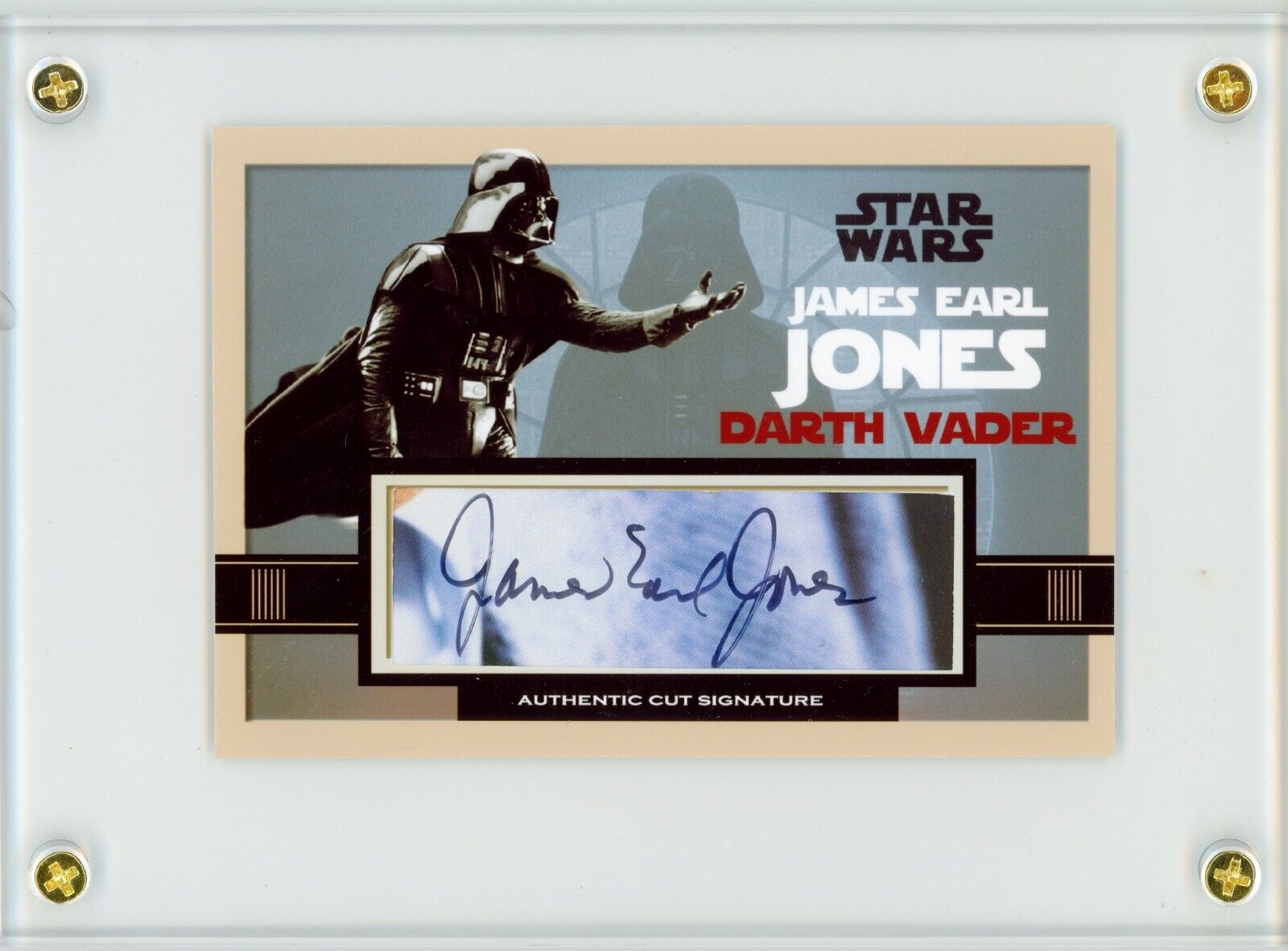James Earl Jones (Darth Vader) ~ Signed Autographed Custom Star Wars Card ~ JSA