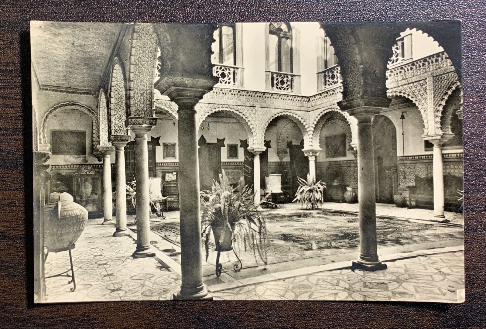 Postcard RPPC - Seville, Spain - Andalusian Court