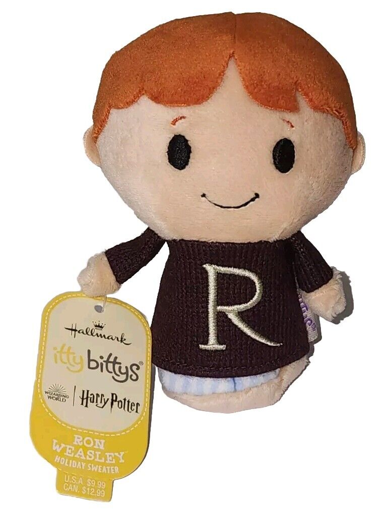 Hallmark Itty Bittys 2024 NEW RON WEASLEY Holiday Sweater (Harry Potter) NWTs