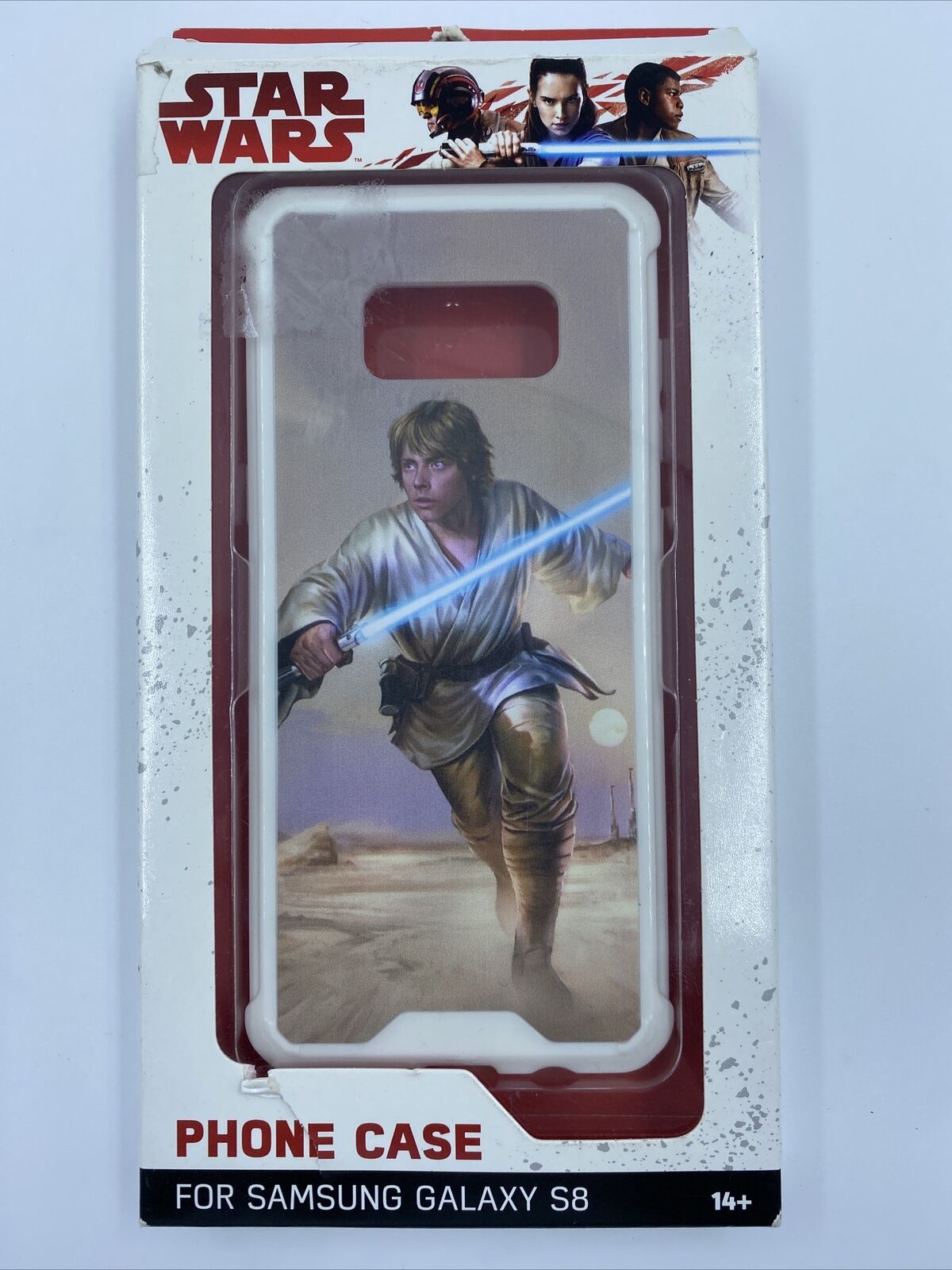 Star Wars Phone Case for Samsung Galaxy S8 - Luke Skywalker - NEW - ANH ROTJ ESB