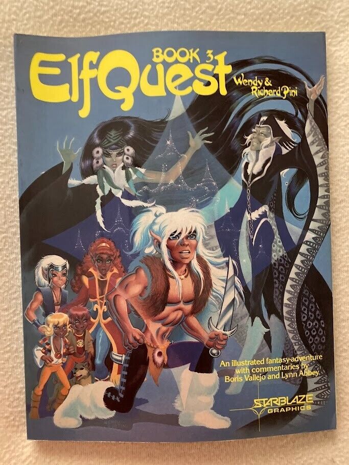 ElfQuest Book 3 by Wendy & Richard Pini, 1981, PB, Fantasy, Graphic Novel