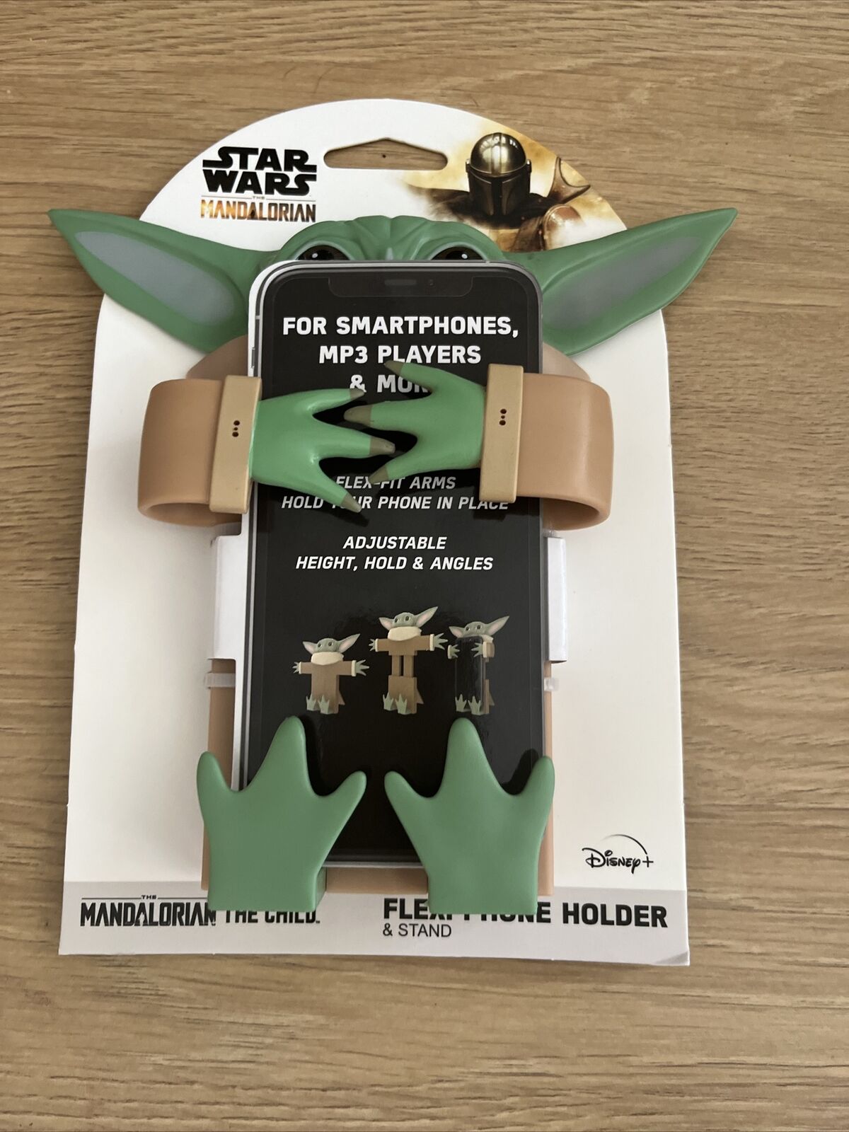 Star Wars The Mandalorian The Child Flexi Phone Holder & Stand Disney Tzumi NEW