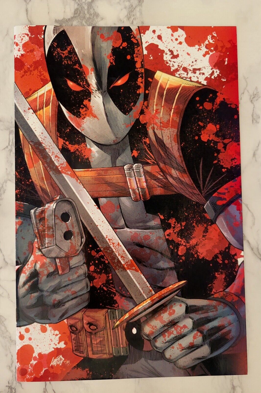 Deadpool Badder Blood #1 2023 X-Force Rob Liefeld Variant Marvel Comic Book