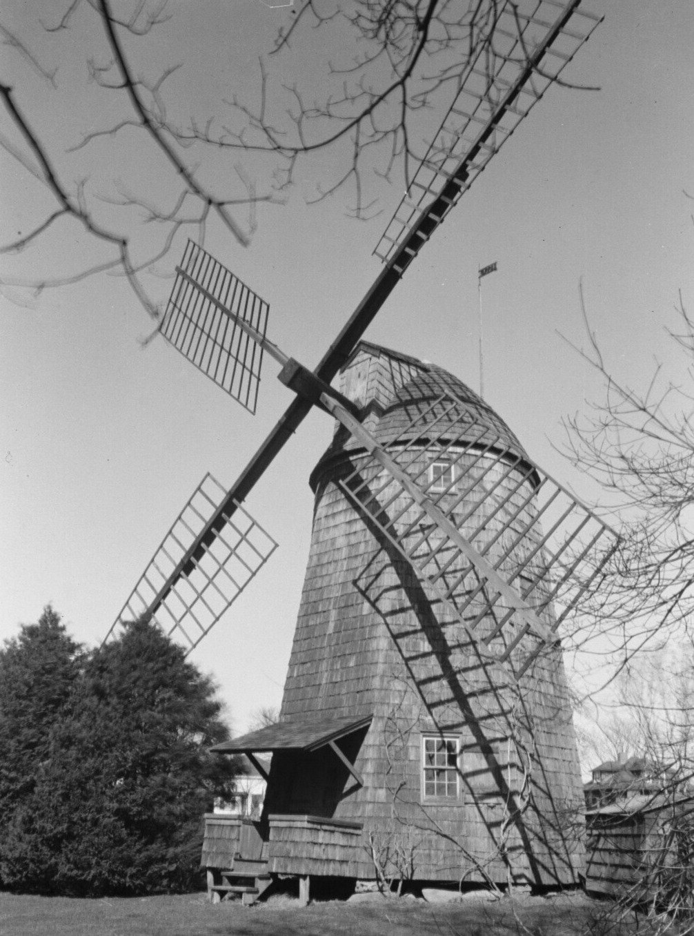 John Howard Payne Memorial, Windmill Vintage Old Photo 8.5 x 11 Reprints