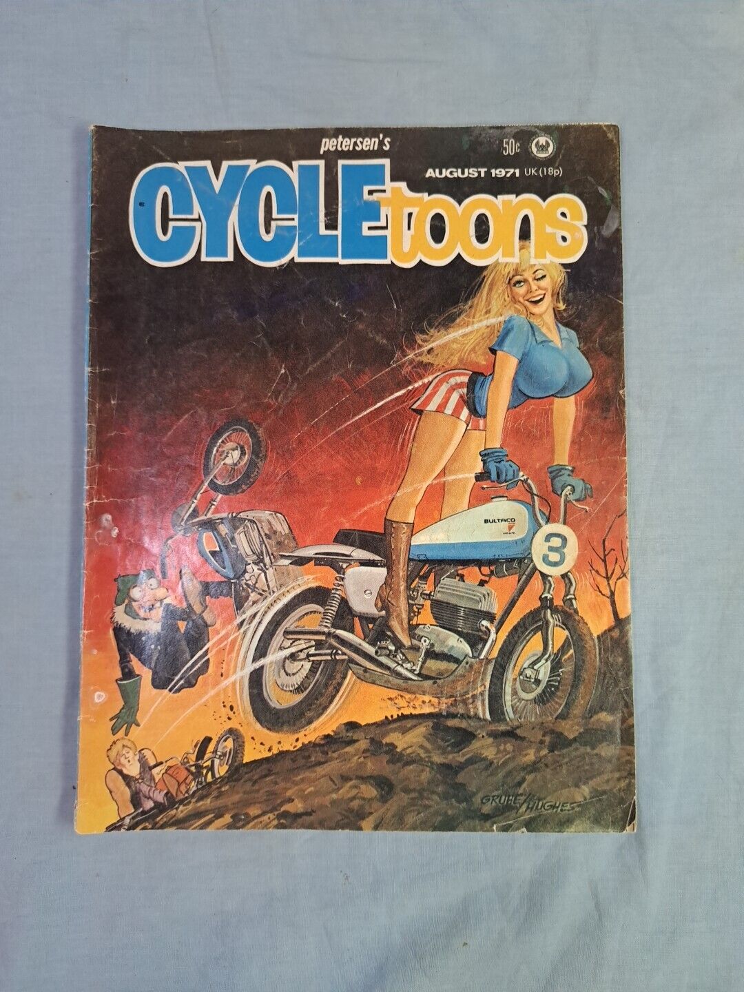 Petersen's Cycletoons Magazine August 1971