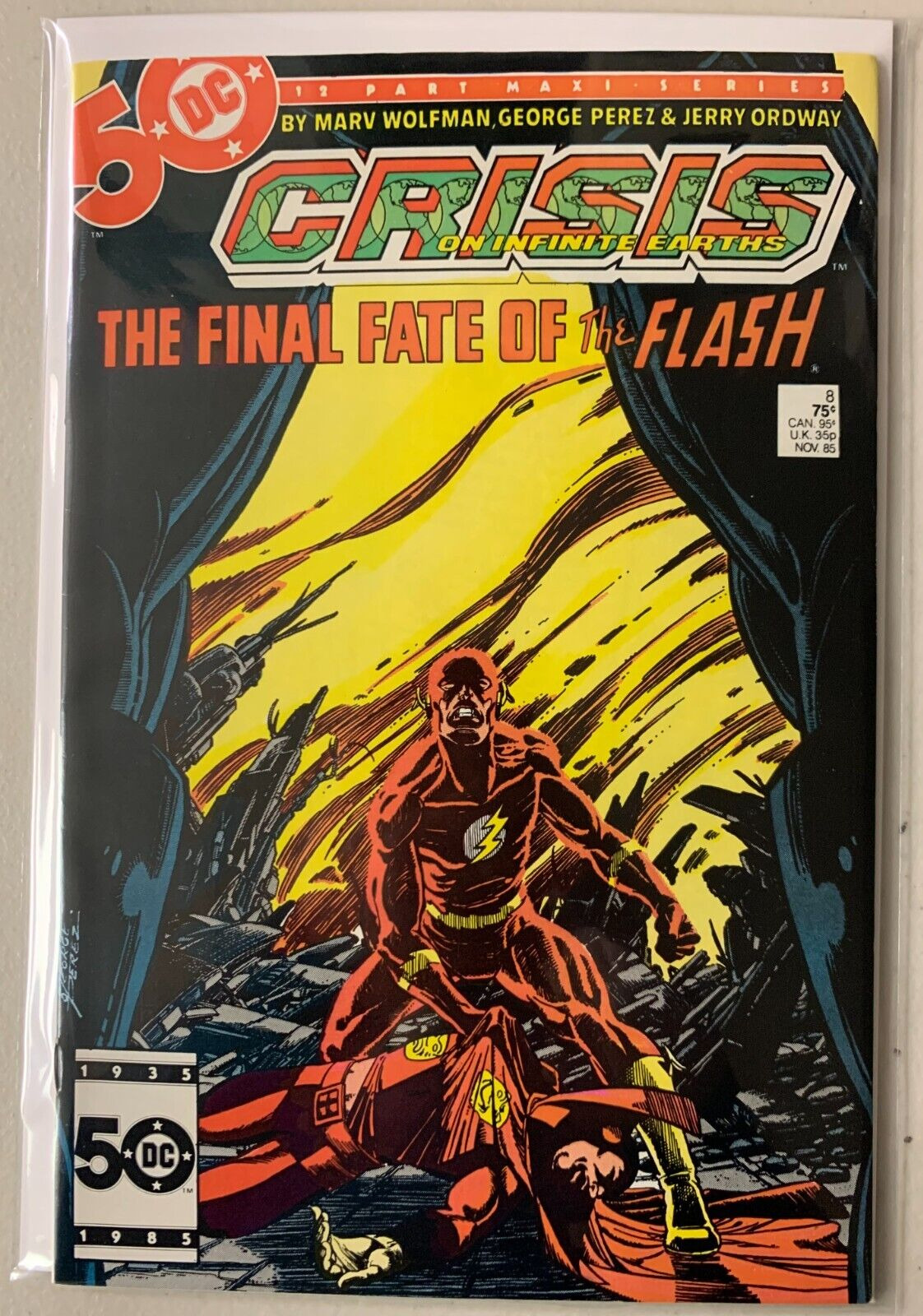 Crisis on Infinite Earths #8 DC (6.0 FN) (1985)