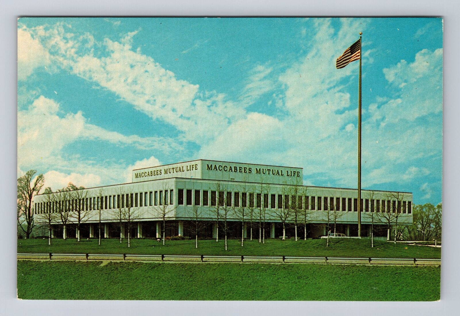 Southfield MI-Michigan, Maccabees Mutual Life Insurance Co. Vintage Postcard