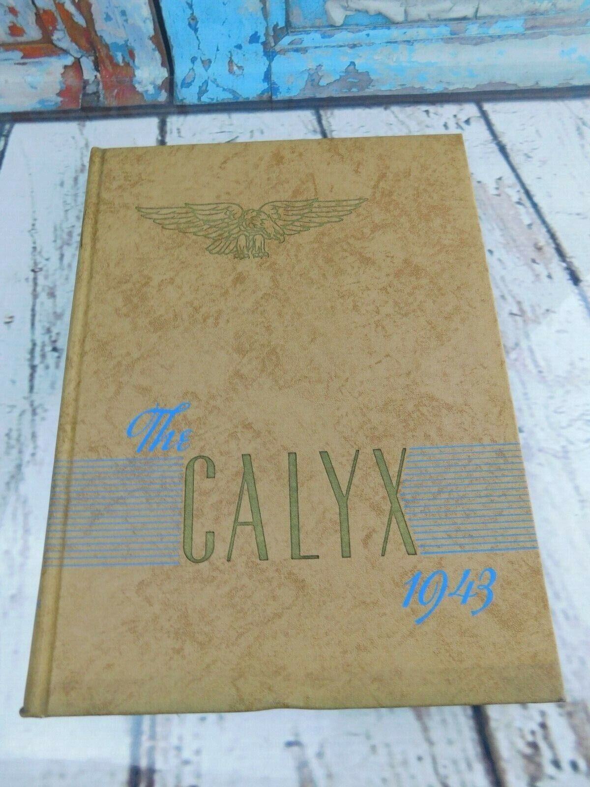 1943 The Calyx Yearbook Annual Washington & Lee University Virginia VA Vintage