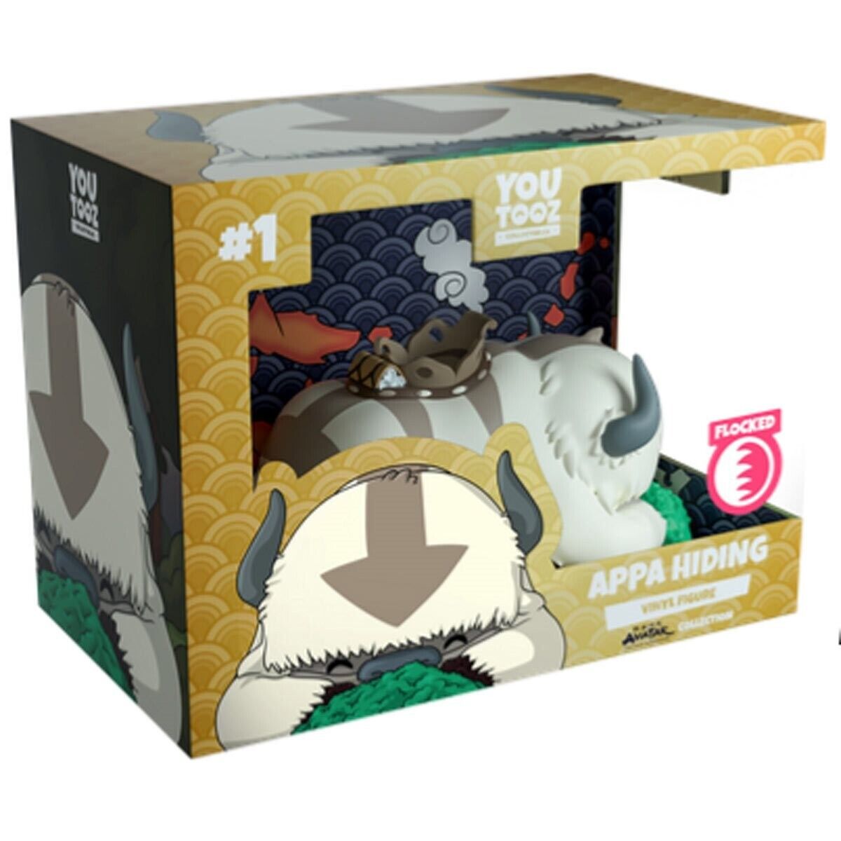 Youtooz Avatar: The Last Airbender Collection - Appa Hiding Flocked #1