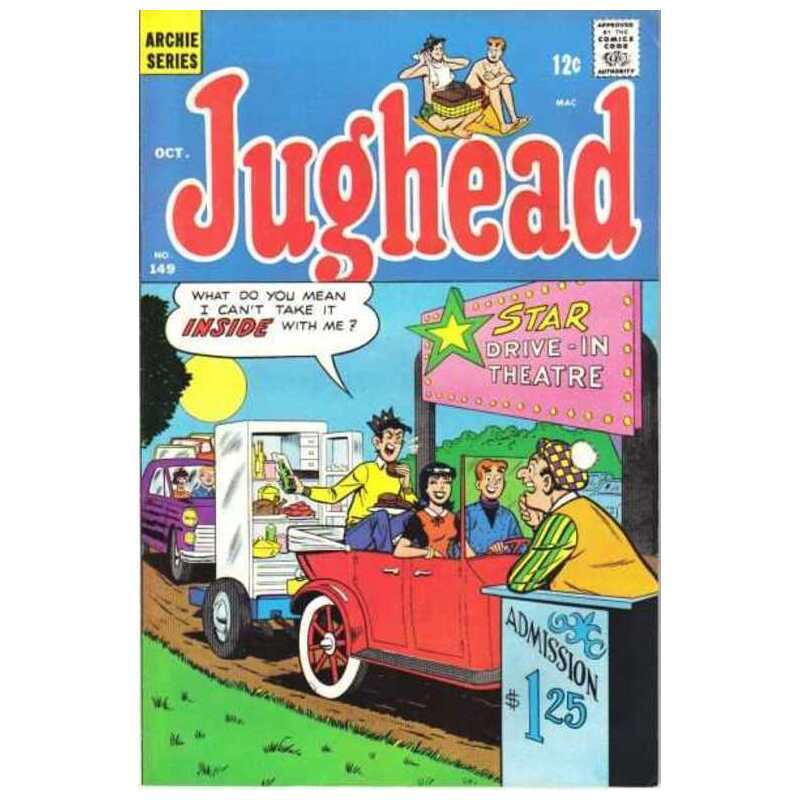 Jughead (1965 series) #149 in Very Fine condition. Archie comics [y 