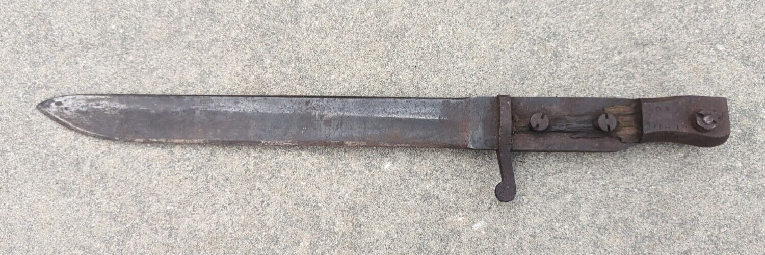 Military Ross Rifle Co. Bayonet Quebec Knife As Is