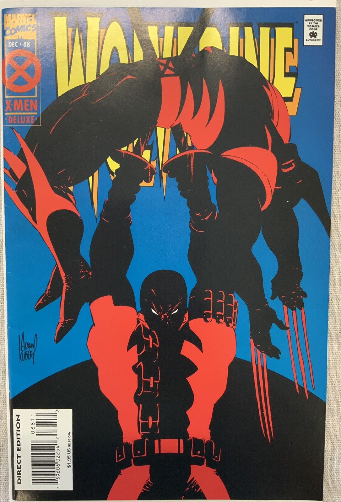 Wolverine #88 December 1994 Battle Wolverine And Deadpool Upcoming Movie NM
