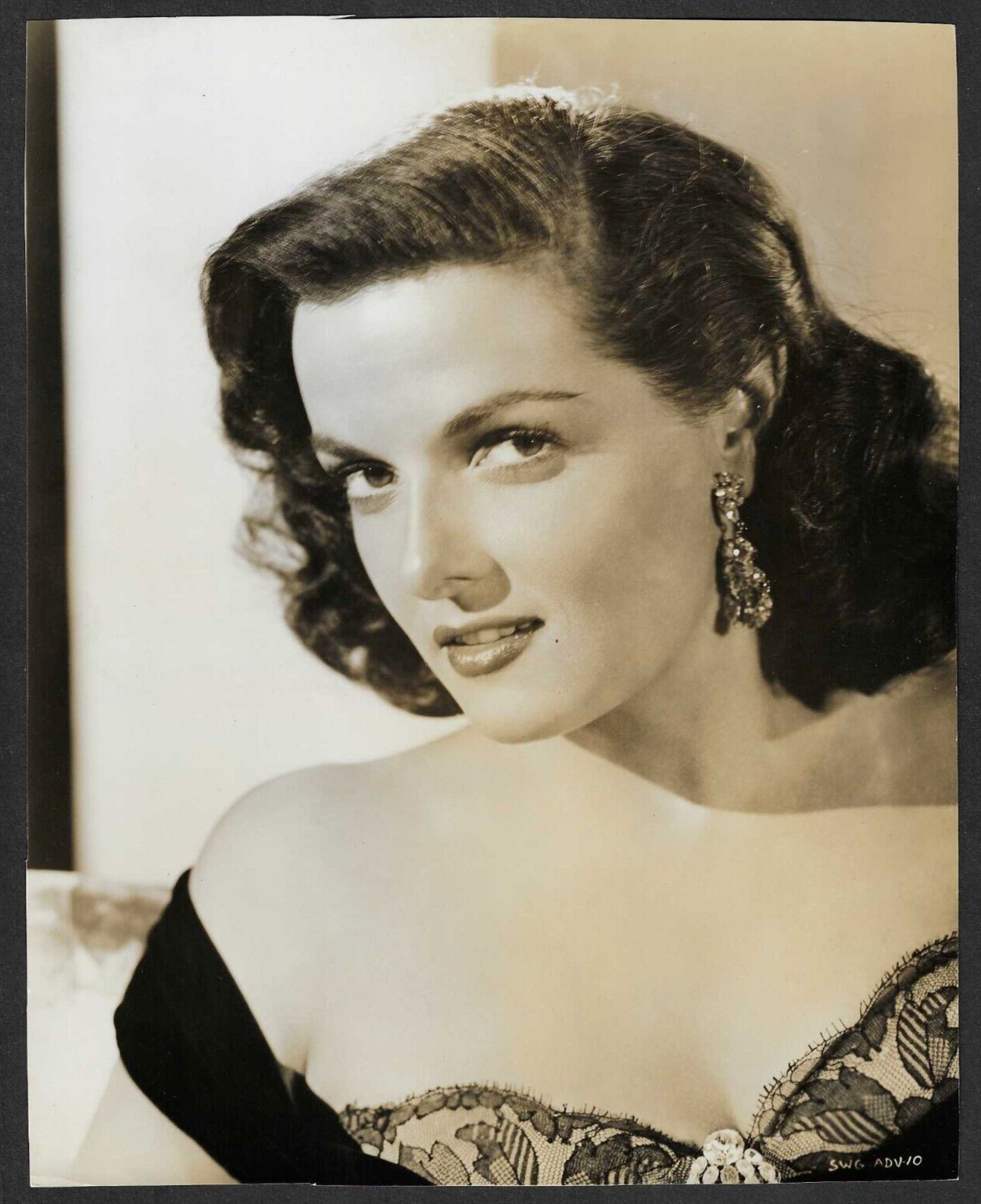 HOLLYWOOD JANE RUSSELL ACTRESS VINTAGE 1947 ORIGINAL PHOTO