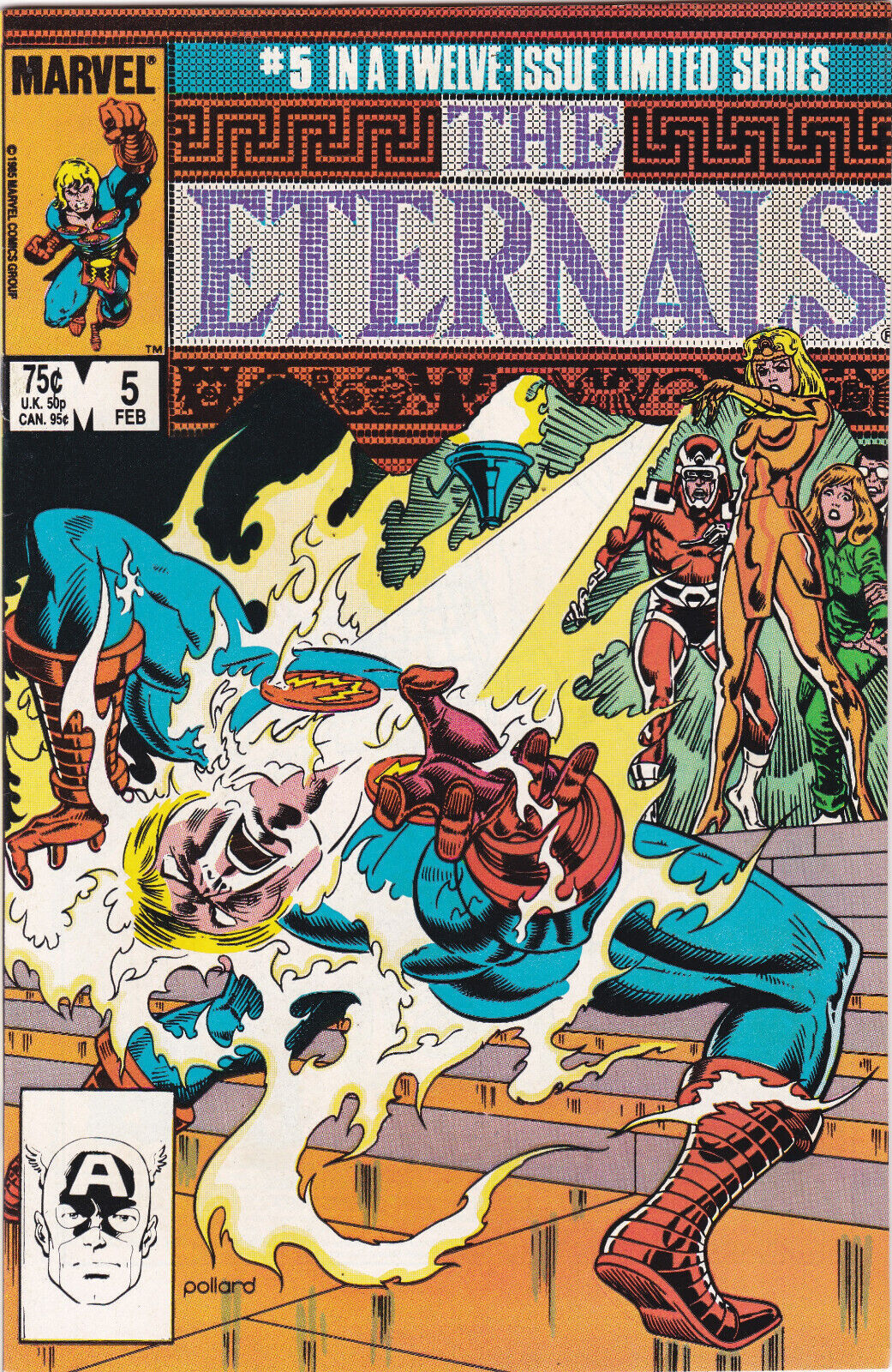 The Eternals, #5 of 12, Marvel Comics, 1985, Copper Age, High Grade,New Movie