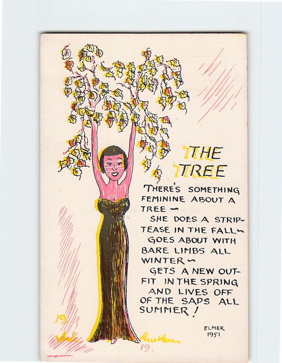 Postcard The Tree