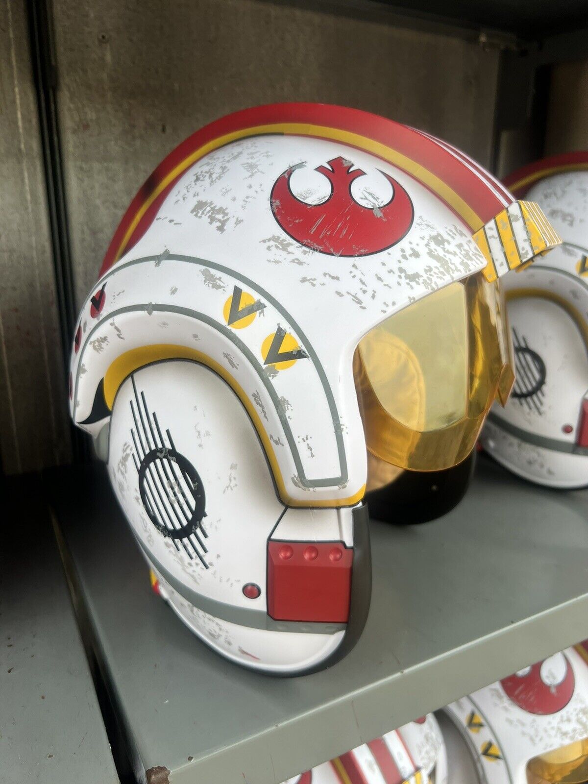 Disney Parks Star Wars Helmet X-Wing Fighter  W/ Sounds  Galaxy's Edge Adult