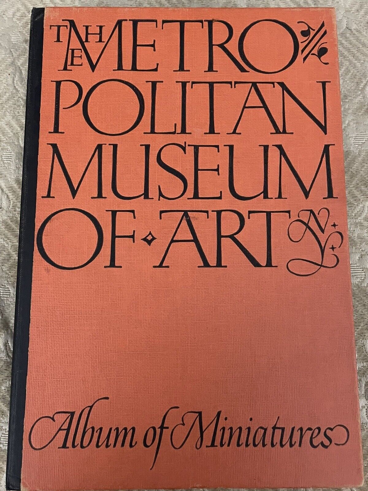 The Metropolitan Museum of Art Album Of Miniatures, Vintage 6 Volume Set 1949